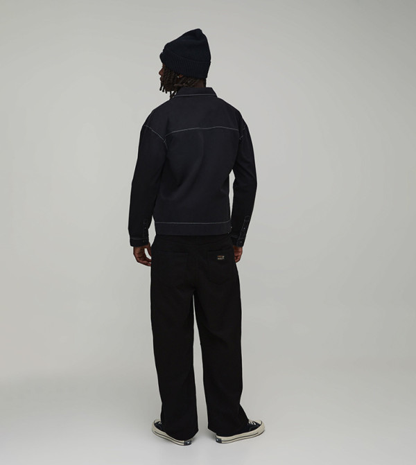 بوهو مان  - أسود Long Sleeves