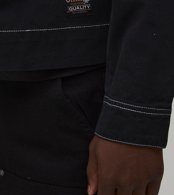 بوهو مان  - أسود Long Sleeves