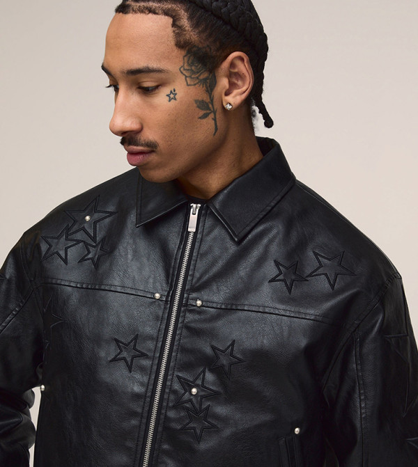 boohooMAN  Casual Jackets - BLACK Casual Jackets