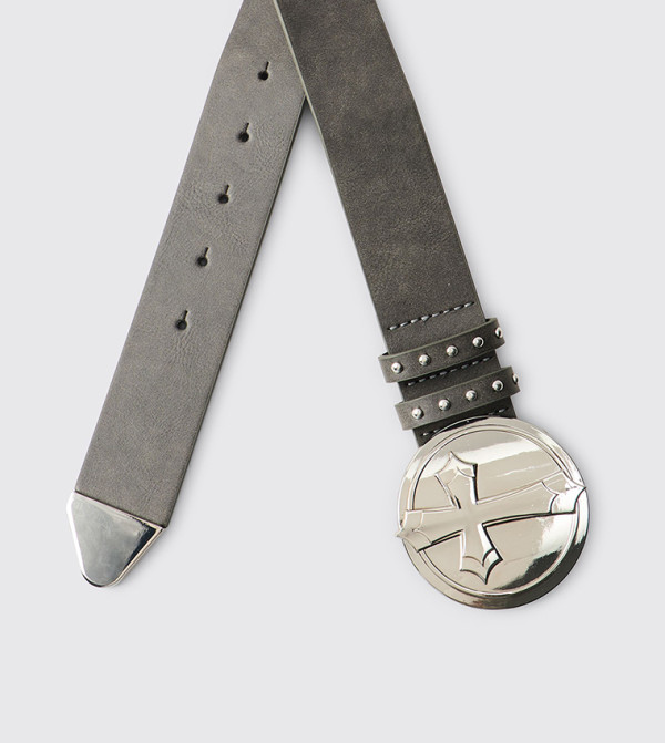 boohooMAN Belts - BLACK Non Leather Belts