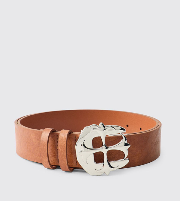 boohooMAN Belts - Brown Non Leather Belts