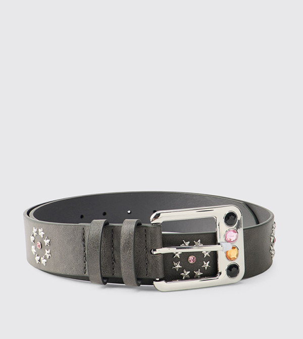 boohooMAN Belts - BLACK Non Leather Belts