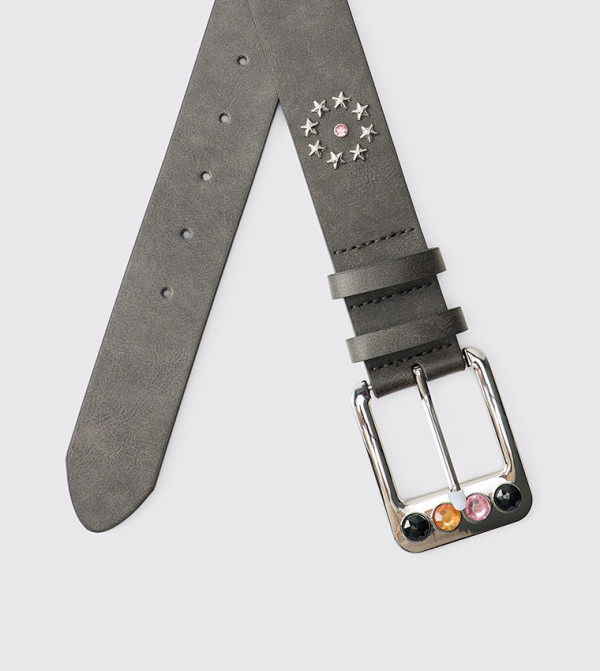 boohooMAN Belts - BLACK Non Leather Belts