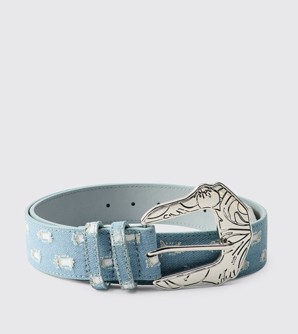 boohooMAN Belts - Blue Non Leather Belts