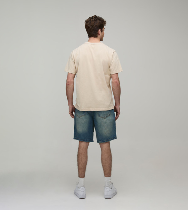 boohooMAN  Shorts - Blue Denim shorts