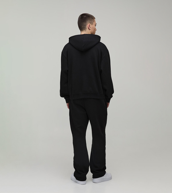 boohooMAN Hoodies & Sweatshirts - BLACK Hoodies