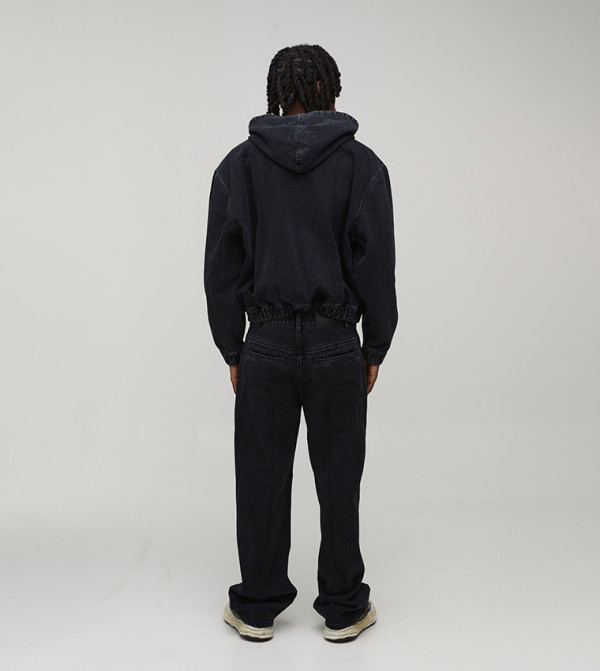 بوهو مان بناطيل جينز - أسود Relaxed Jeans