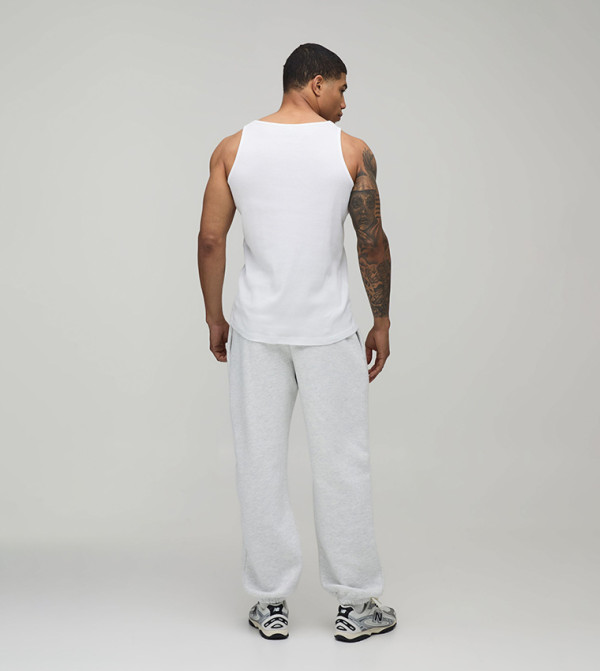 boohooMAN  Vests - White Vests