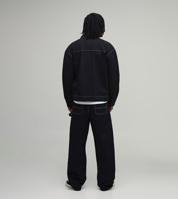 بوهو مان  - أسود Long Sleeves