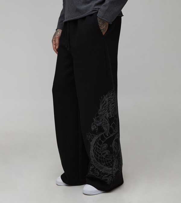 boohooMAN boohooMAN - BLACK Joggers