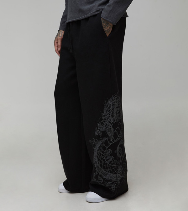 boohooMAN boohooMAN - BLACK Joggers