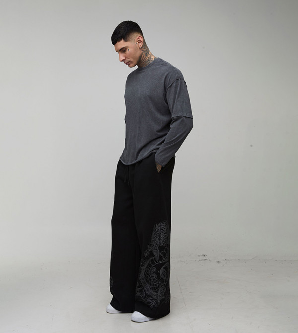 boohooMAN boohooMAN - BLACK Joggers