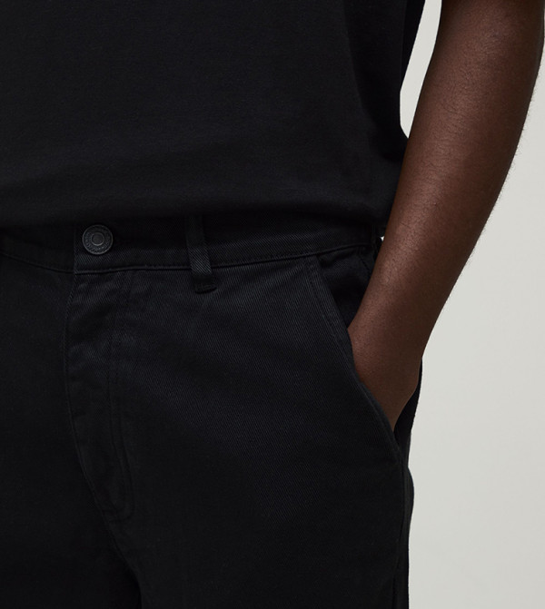 boohooMAN  utility-workwear - BLACK Cargos