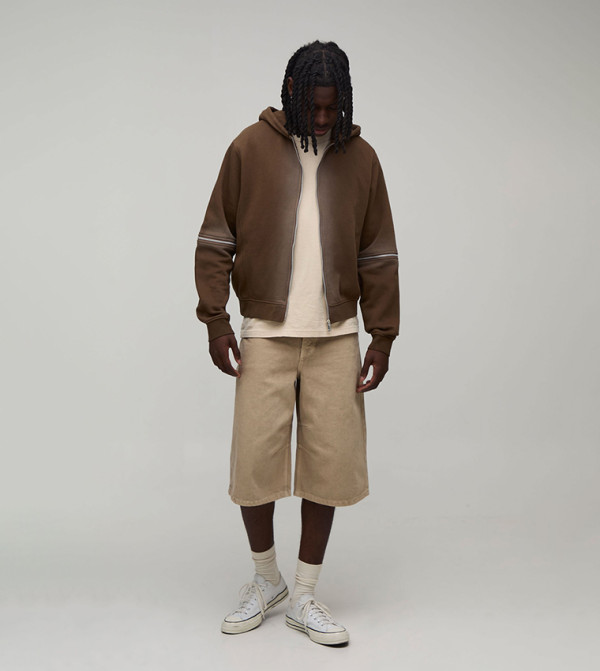 boohooMAN  Jackets & Coats - Brown Casual Jackets