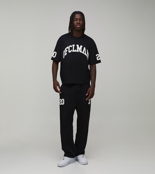 boohooMAN  Clothing Set - BLACK Co-Ord Set