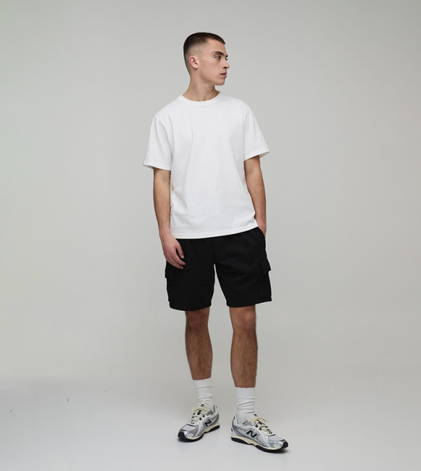 boohooMAN  Shorts - Black Casual Shorts
