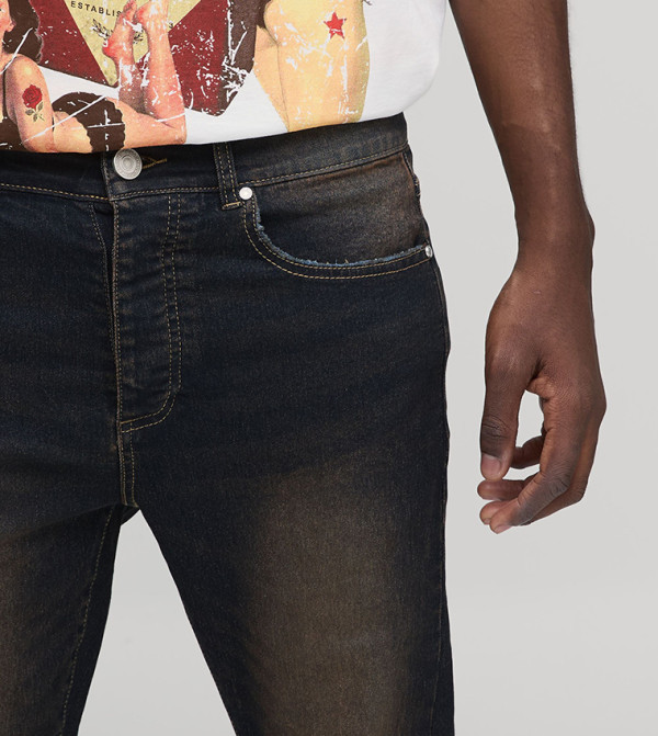 boohooMAN  Skinny Jeans - Blue Skinny Jeans