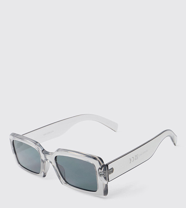 boohooMAN  Sunglasses - Clear undefined