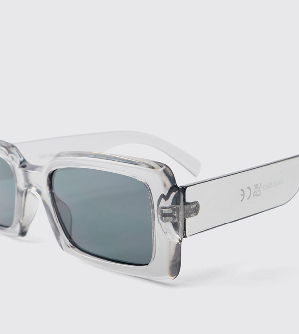 boohooMAN  Sunglasses - Clear undefined
