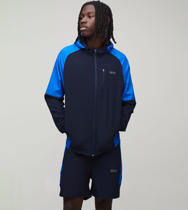 boohooMAN  Track Suit - Navy Track Suits