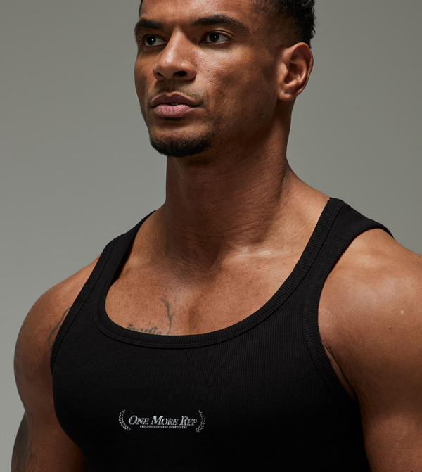 boohooMAN boohooMAN - BLACK T-Shirts & Vests