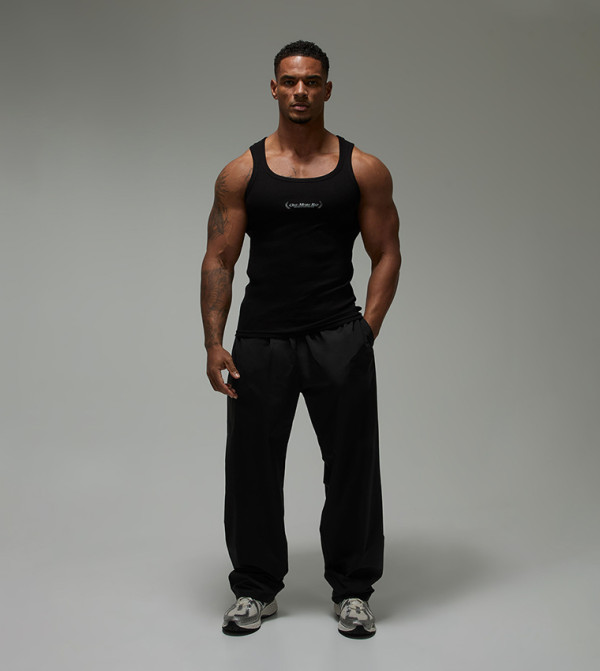 boohooMAN boohooMAN - BLACK T-Shirts & Vests