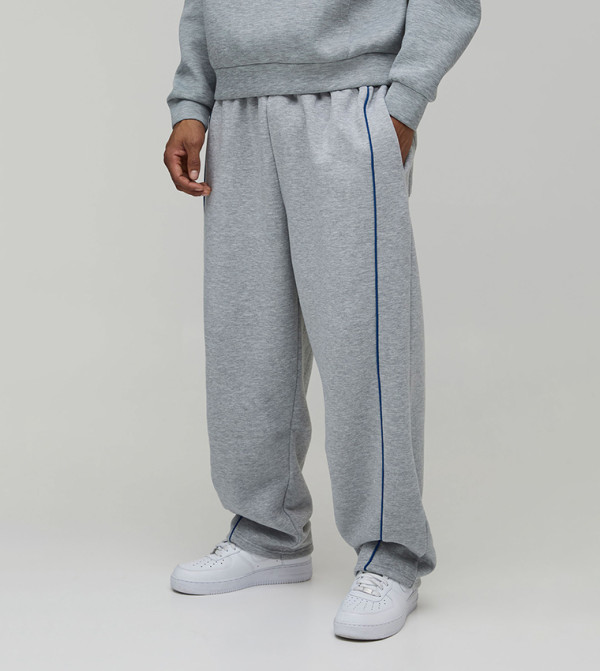 بوهو مان  ملابس - رمادي جوغر