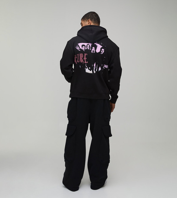 boohooMAN  Hoodies & Sweatshirts - Black Hoodies