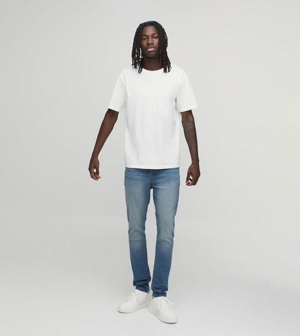 boohooMAN  Skinny Jeans - Blue Skinny Jeans