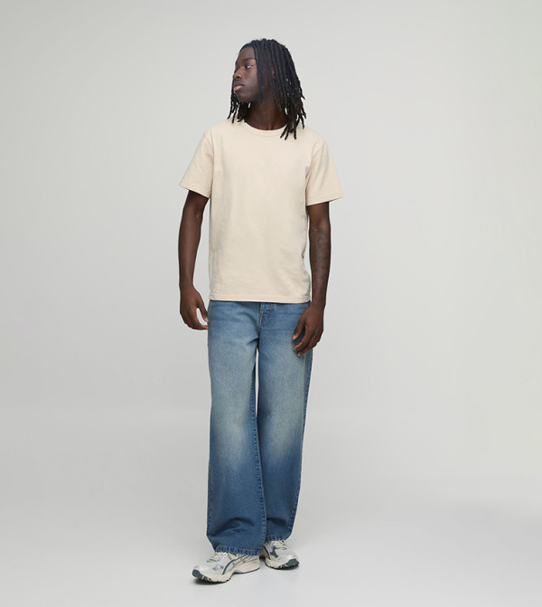 بوهو مان جينزات واسعة - أزرق Relaxed Jeans