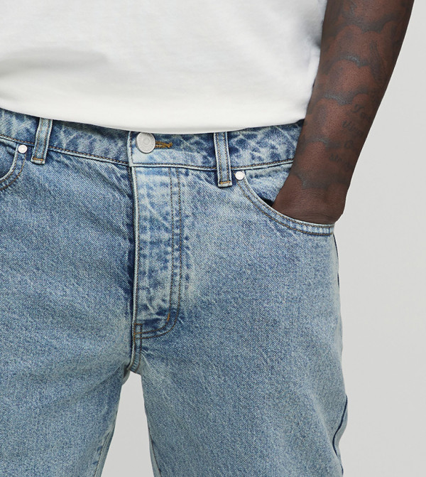 boohooMAN Jeans - Blue Slim Jeans