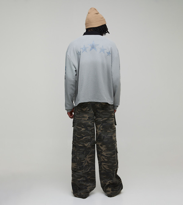 boohooMAN  Hoodies & Sweatshirts - Grey Sweatshirts