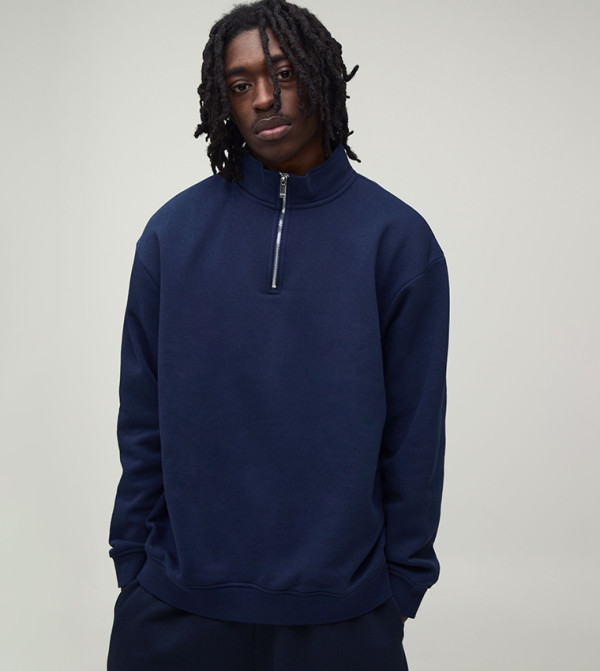 boohooMAN boohooMAN - Navy Sweatshirts