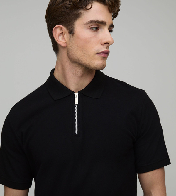 boohooMAN boohooMAN - BLACK Polo T-shirts
