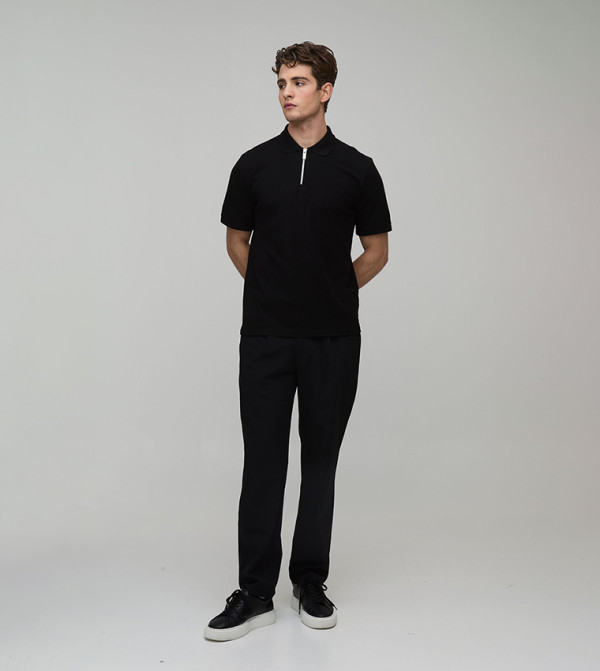 boohooMAN boohooMAN - BLACK Polo T-shirts
