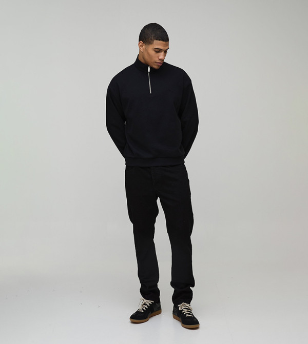 boohooMAN  Hoodies & Sweatshirts - BLACK Sweatshirts