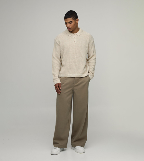 بوهو مان بوهو مان - بيج Sweaters