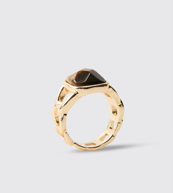 boohooMAN  Rings - Gold Rings