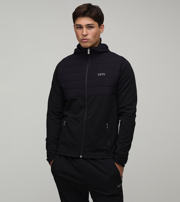 boohooMAN  Track Suit - BLACK Track Suits