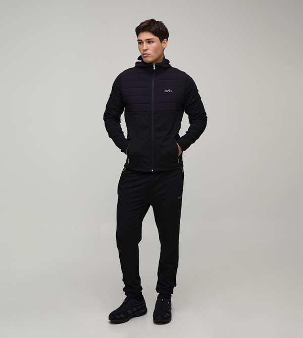 boohooMAN  Track Suit - BLACK Track Suits