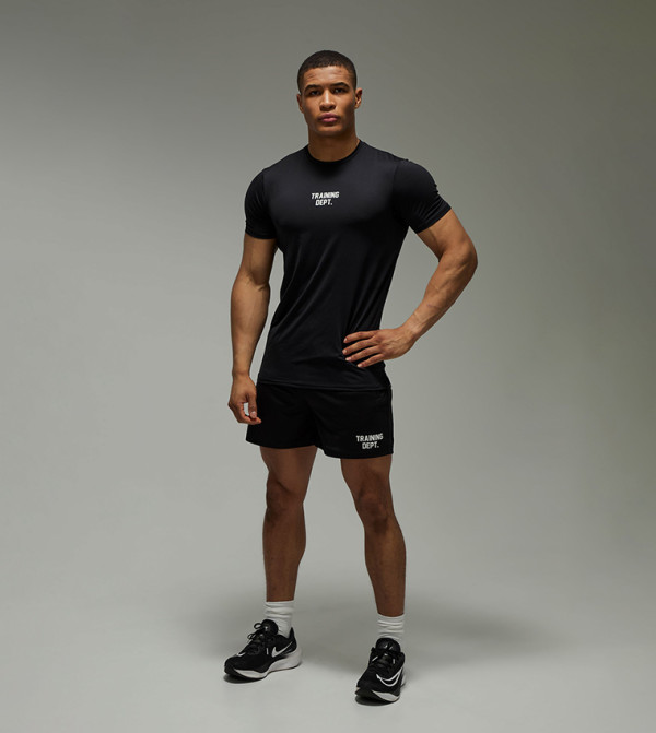 Training Dept.  Sportswear - BLACK T-Shirts & Vests