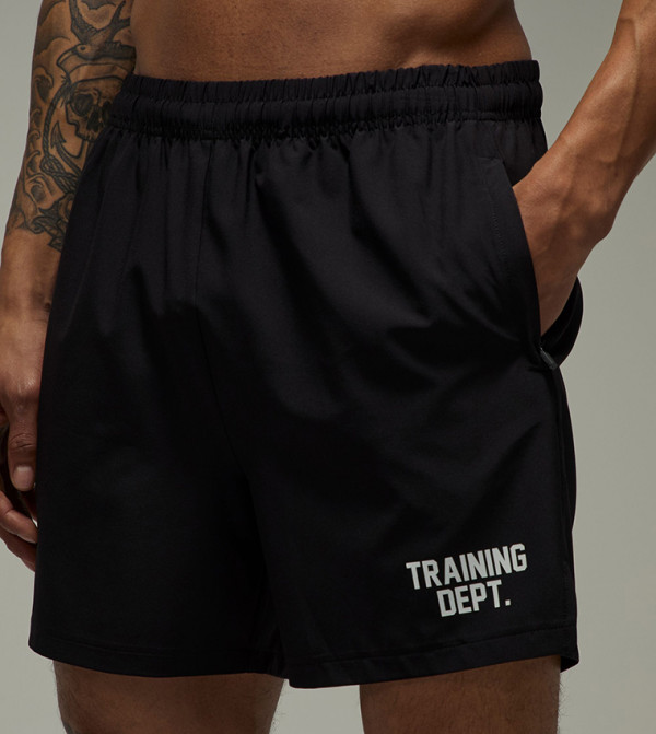 boohooMAN  Sportswear - BLACK Shorts