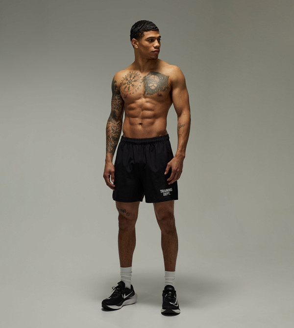 boohooMAN  Sportswear - BLACK Shorts
