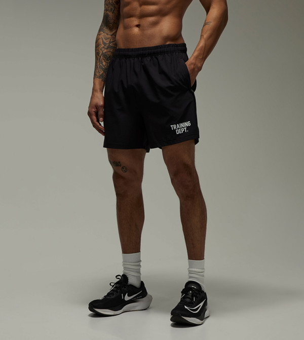boohooMAN  Sportswear - BLACK Shorts