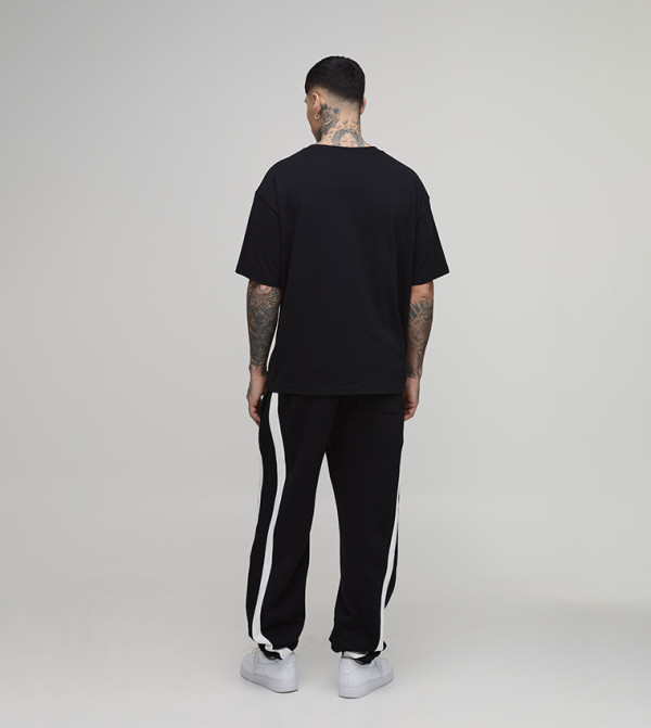 boohooMAN  - BLACK Joggers