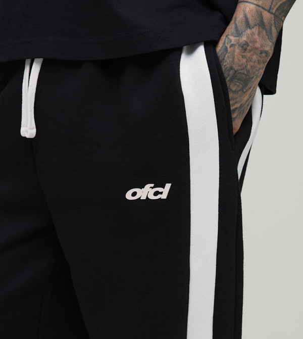 boohooMAN  - BLACK Joggers