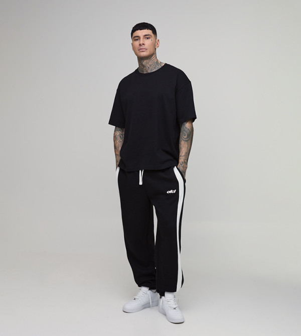 boohooMAN  - BLACK Joggers
