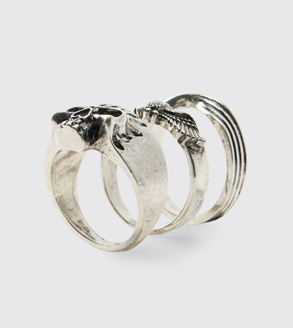 boohooMAN  Rings - Silver Rings