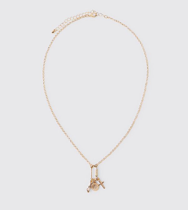 boohooMAN  - Gold Necklaces & Pendants