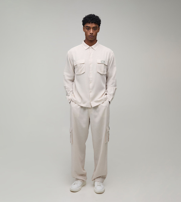 بوهو مان  أطقم ملابس - بيج Co-Ord Set
